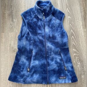 Patagonia women’s fleece Synchilla vest small